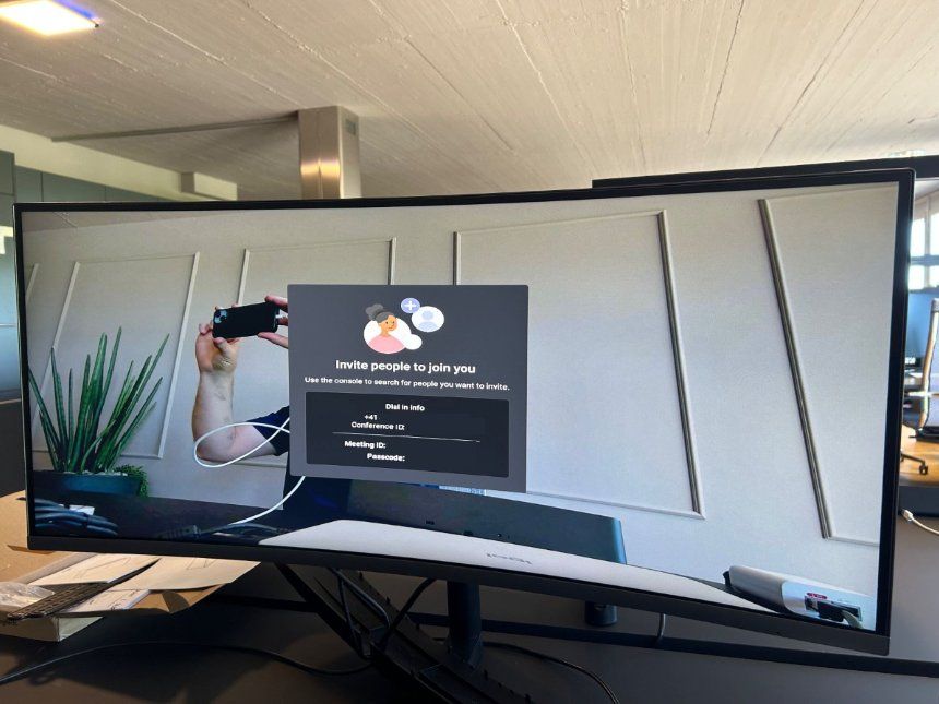 Videocamere: Logitech RoomMate Tap IP MeetUp Teams System – Usato da Schindellegi venduto da HGH_AG 5