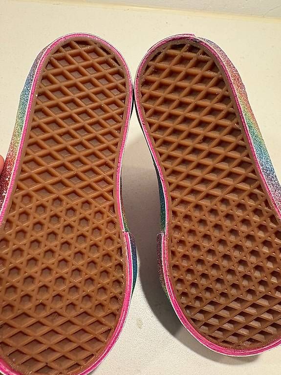 Scarpe per ragazze: Vans Old Skool V Glitter Rainglow Pink NEU – Usato da Felsberg venduto da Riggel 4