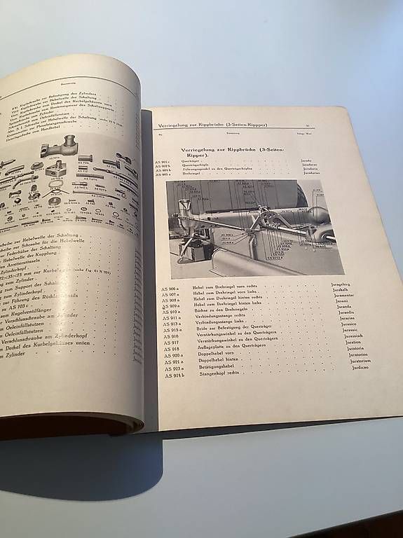 Saurer Documenti: Saurer Ersatzteilliste RAR – Usato da mollis venduto da mansurf33 2