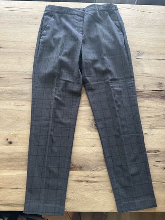 Opus Stoffhose kariert grau Modell Ette Grösse 40