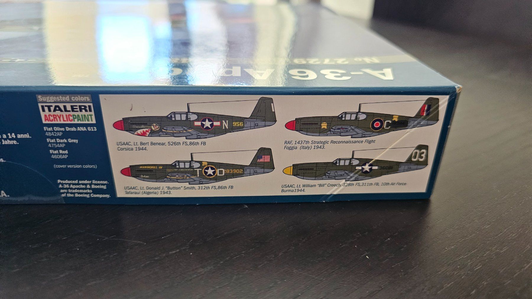 Italeri Kit di modellismo & Modellini statici: Plastikmodellbausatz A-36 Apache 1:48 – Nuovo (secondo la descrizione) da Wallbach venduto da ast_n7q9 2