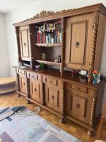 Buffet Schrank Holz massiv gebraucht