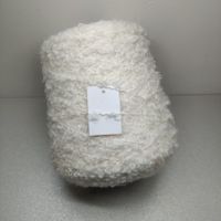 Zegna Baruffa Bouclé Mohair Merino Seide Beaver 555g weiss