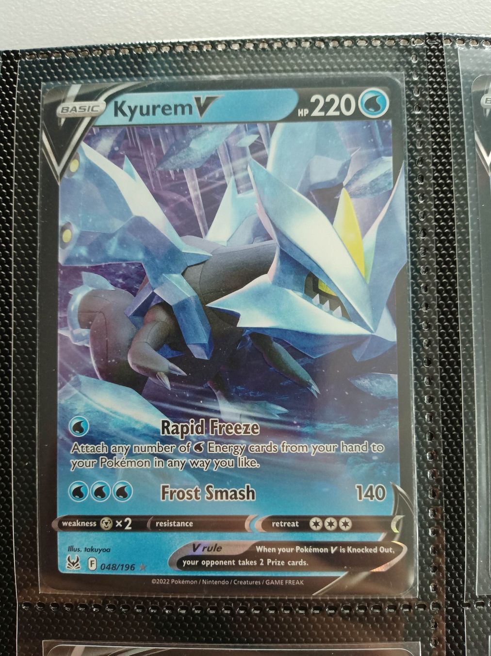 Pokémon Sammelbilder & Trading cards: Kyurem V – Gebraucht aus Altstätten SG von GGsGameshop