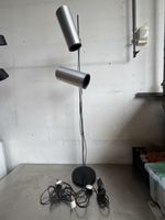 Vintage Stehlampe mit zwei Spots, 70er Jahre Design