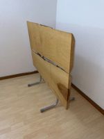 Klapptisch Balkontisch TISCH 130x90x74cm ESCHE CH massiv
