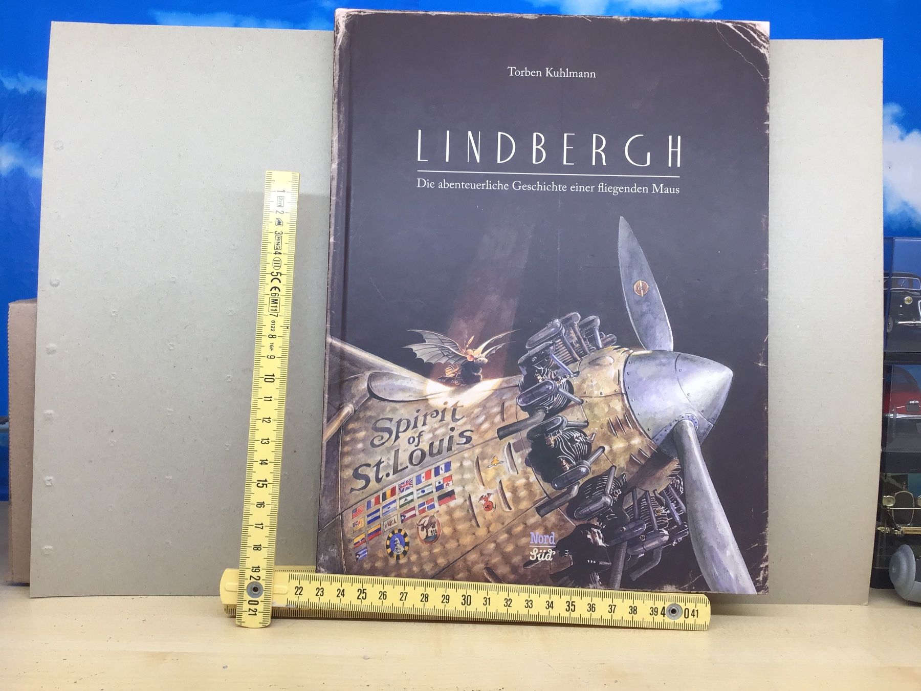 Libri: FlugzeugbuchLindbergh Geschicht ca. 70 s – Usato da Männedorf venduto da Modell-Spezialisten