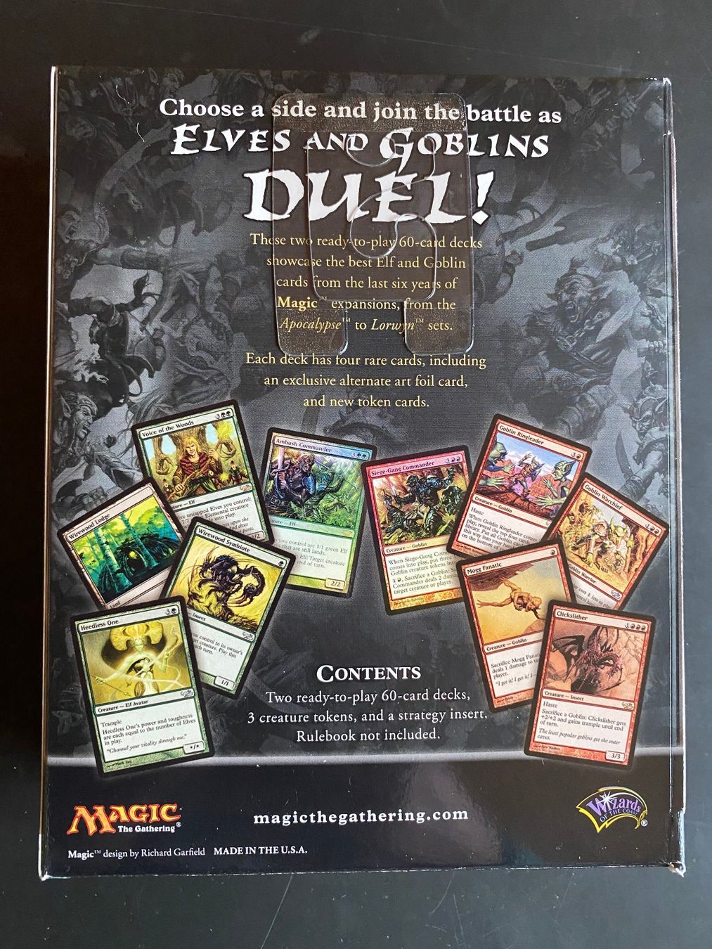 Magic The Gathering Carte collezionabili: Magic: The Gathering Duel Decks: Elves vs. Goblins – Usato da Engelberg venduto da Delraich 1