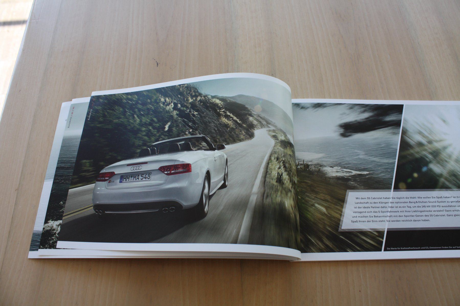 Audi Documenti: Audi S5 Cabriolet Prospekt 2/2009 – Usato da Wikon venduto da erwin400 2