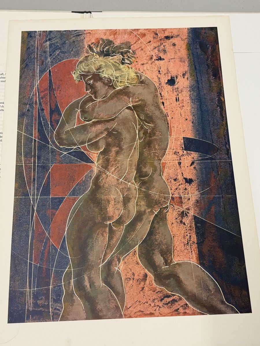 Foto & Immagini: Hans Erni Kunstmappe 1971 Temperawerke  – Usato da Zürich venduto da daki81 6