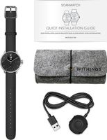 Withings 1 ScanWatch 38 mm Schwarz  Top Zustand!