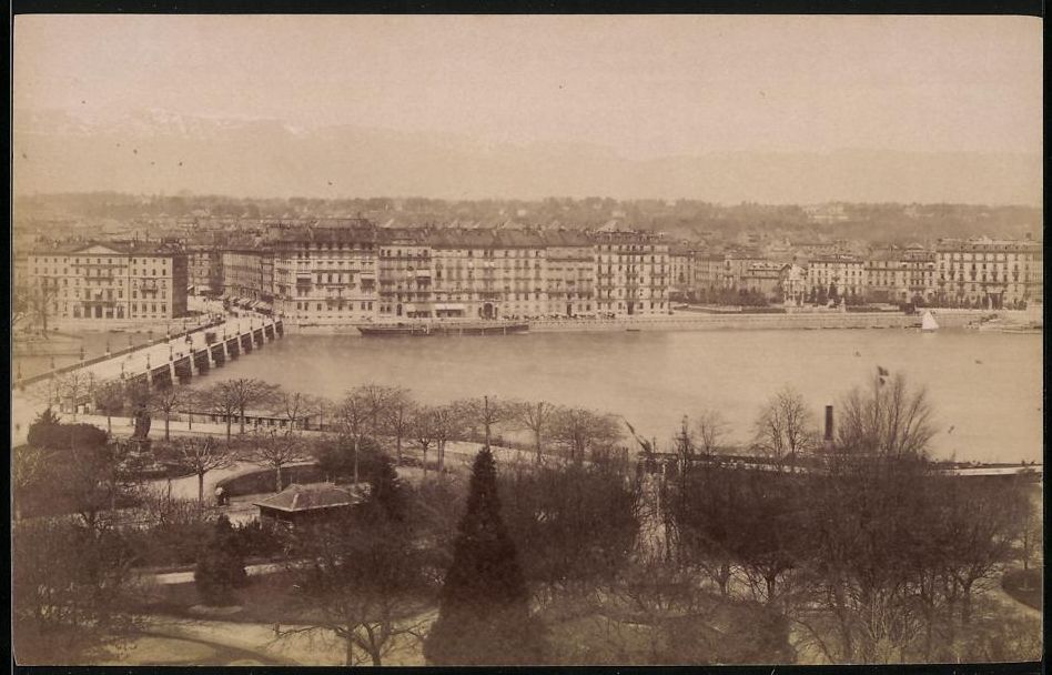 Fotografie &  Plakate: Fotografie Genf, Stadtansicht mit See un – Gebraucht aus Berlin von bartko-reher