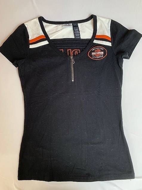 Harley-Davidson T-Shirts: Harley-Davidson Zip T-Shirt – Gebraucht aus Solothurn von Deinze