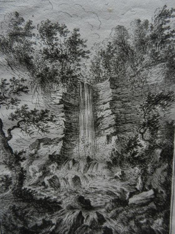 Gravures: Erlenbach Wasserfall – D'occasion à Risch par Rischli15 8