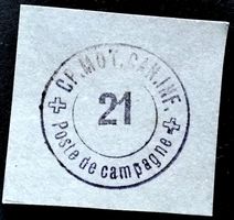 FP-Ausschnitt 2.WK, Infanterie Kanonen Kp 21, Art