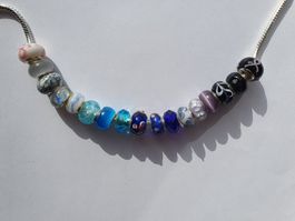Restposten Beads / Grosslochperlen - 17 Stück