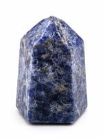 Sodalit Spitze poliert 95g Edelstein Naturstein