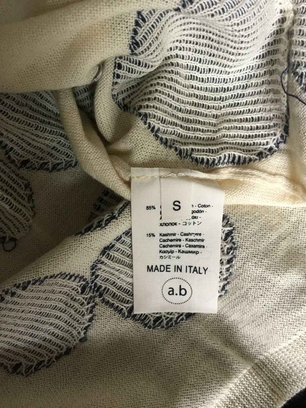 Maglioni & Felpe: magnifique pull Apuntob TS coton cachemire neuf – Nuovo (secondo la descrizione) da Lausanne venduto da pascale.mojito1004 3