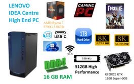 CAD Gaming PC Lenovo Ideacentre 16GB 512GB 1TB GTX1660 NEU
