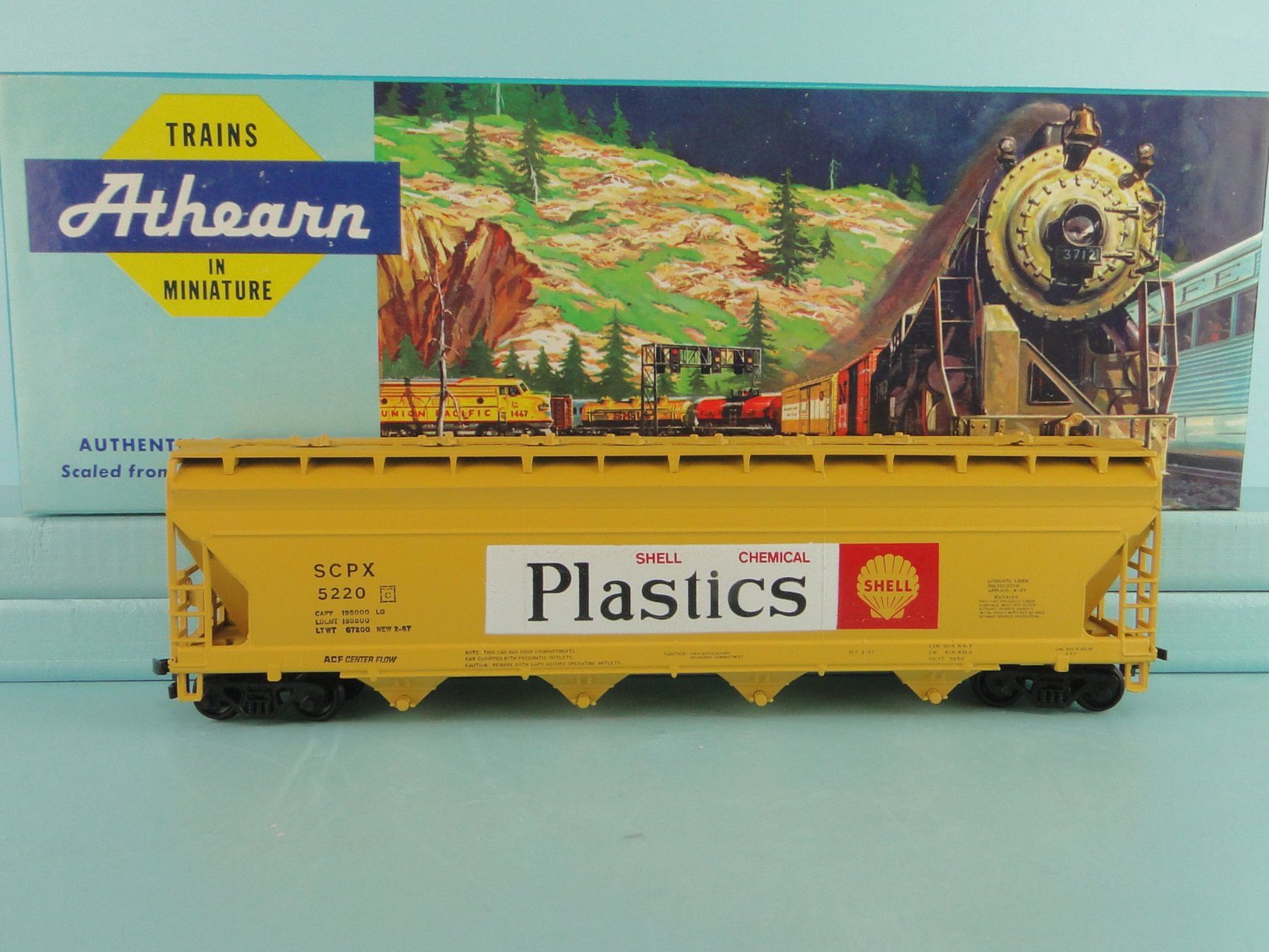 Athearn Modelleisenbahnen: Athearn 1910 Shell 55' Center Flow – Gebraucht aus Bülach von cann11 4