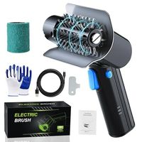 Elektrische Grillbürste 600 U/min mit Spritzschutz