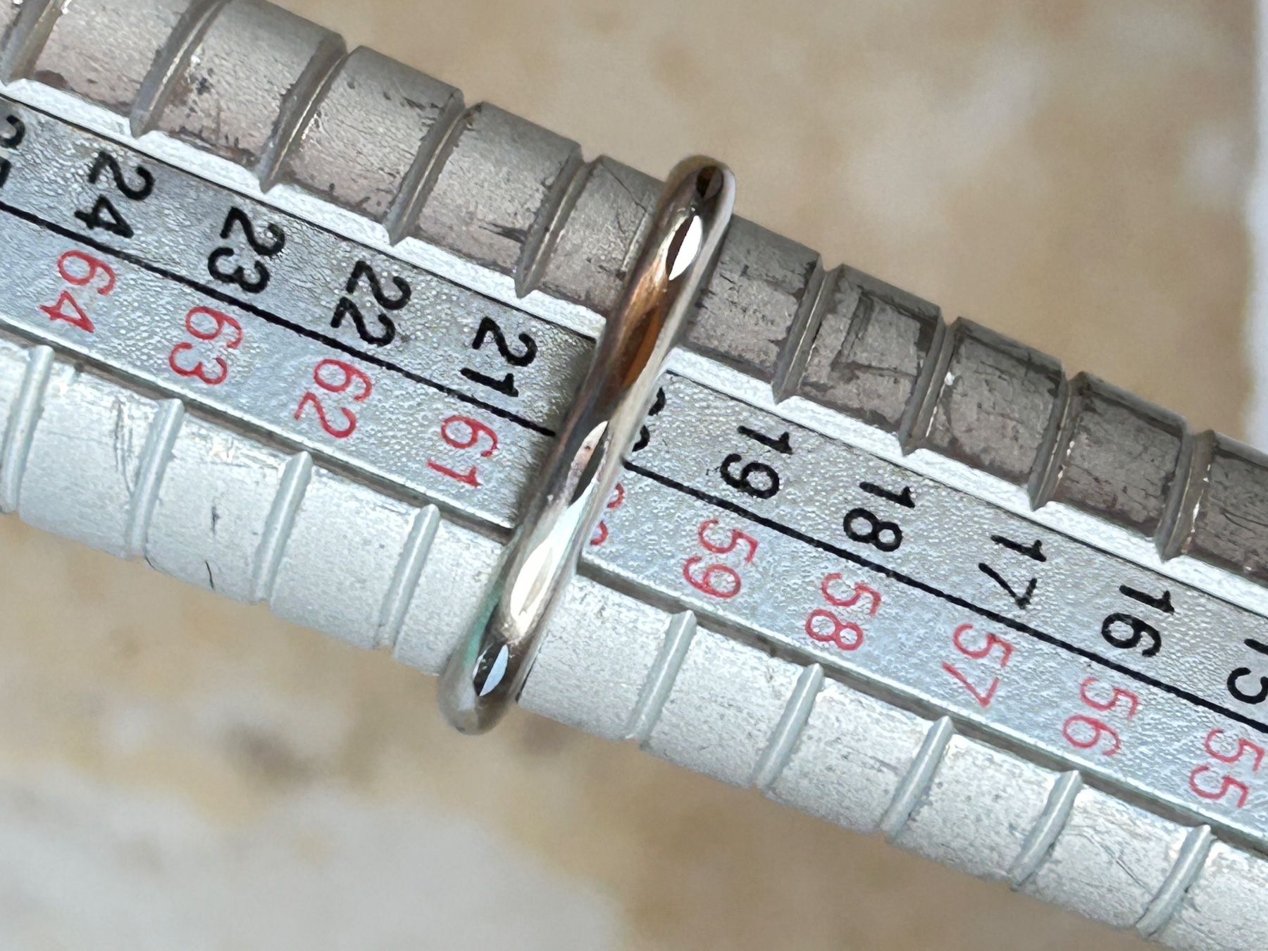 Ringe: Silberring KERBE (54 oder 60) – Gebraucht aus Dittingen von Bellevista 3