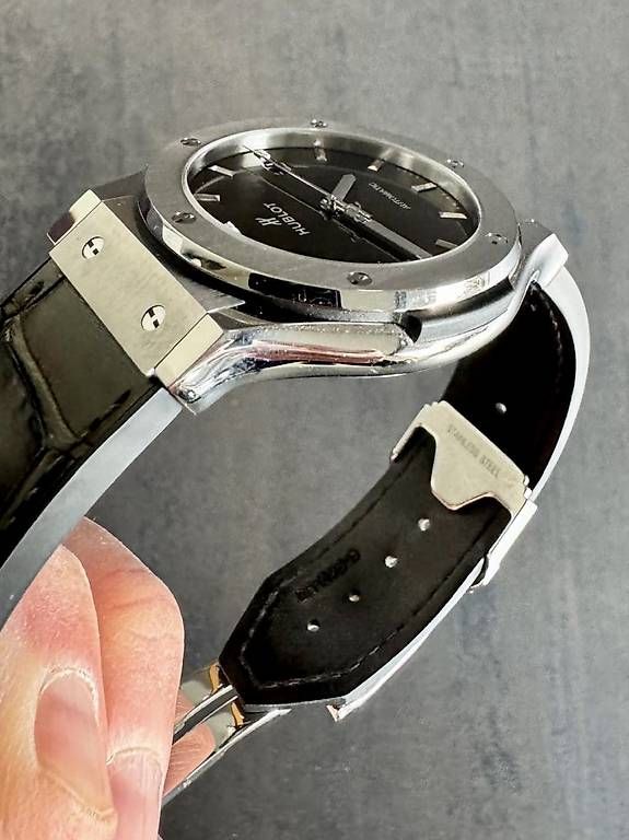 Orologi: Hublot Classic Fusion titanium green – Usato da Morbio Inferiore venduto da arc_8526 2