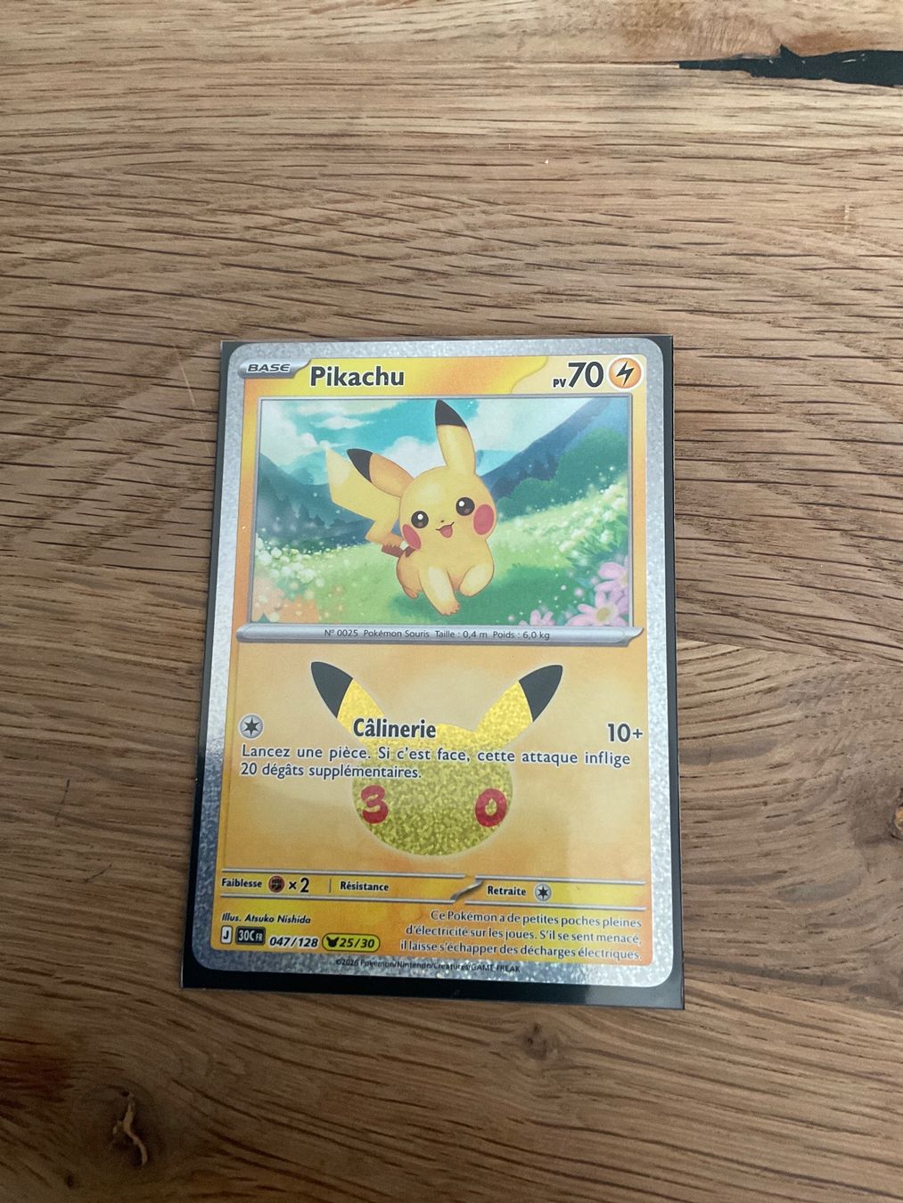 Karten: Carte Pikachu 25/30 – Neu (gemäss Beschreibung) aus Rebeuvelier von dav_bn5j