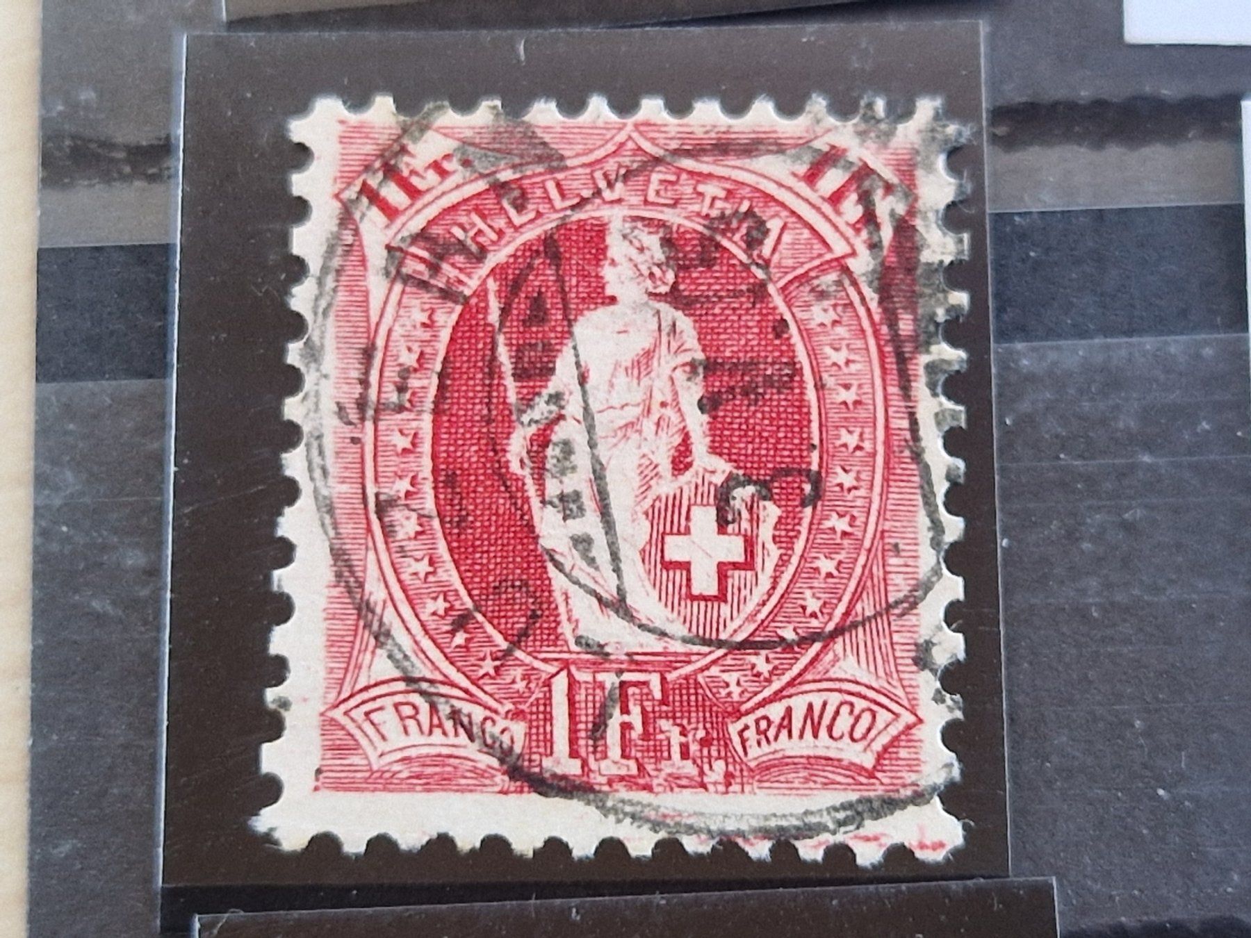 Tutti i francobolli: Stehende 75D, verschiedene Plattenfehler, ab 1.- – Usato da Burgdorf venduto da Glossy01 2