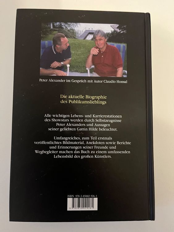 Peter Alexander Das Leben ist lebenswert Die Biographie Kaufen auf