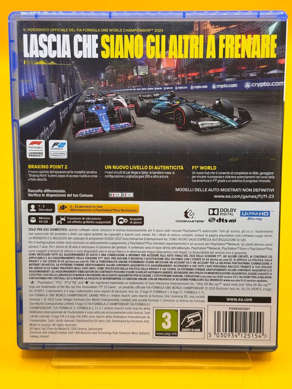 Sony Spiele: Original PS5 Game F1 23 - Italienische Version – Gebraucht aus Oberwil b. Zug von silver2024 1