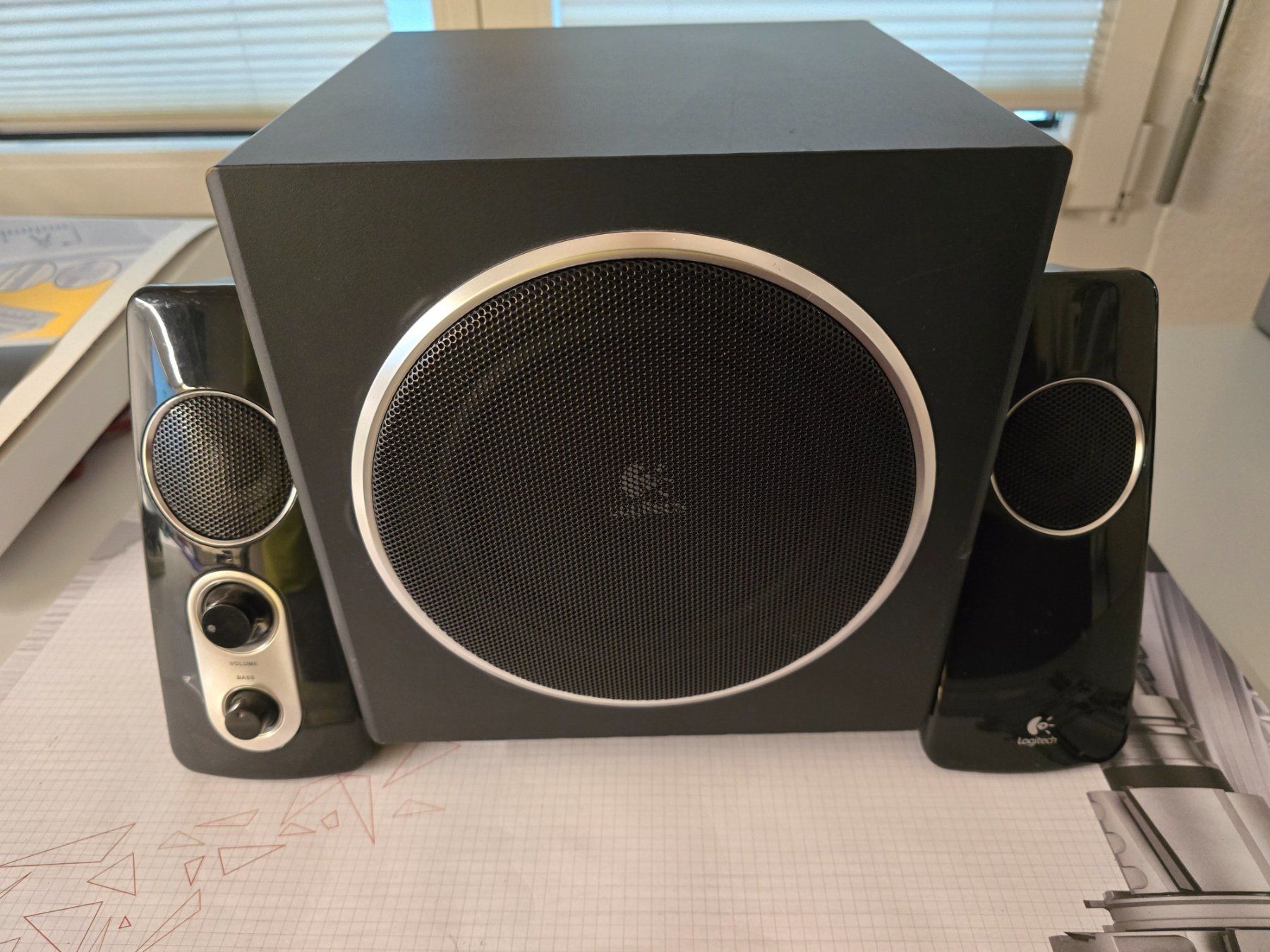 Logitech Haut-parleurs: Logitech Soundsystem PC – D'occasion à Embrach par Adlikonzh33