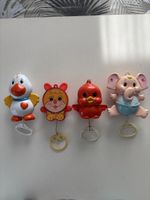 Lot 4 Jouets à remonter vintage années 80's