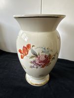 Blumen - Vase,  Langenthal  1937 mit Blumen-Muster