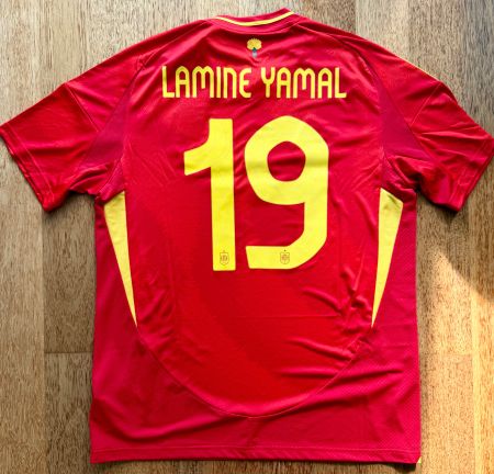 Spanien home Shirt - 2024/25 - mit Print Lamine Yamal