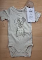 Name It Body Kurzarm Disney beige Grösse 56 neu