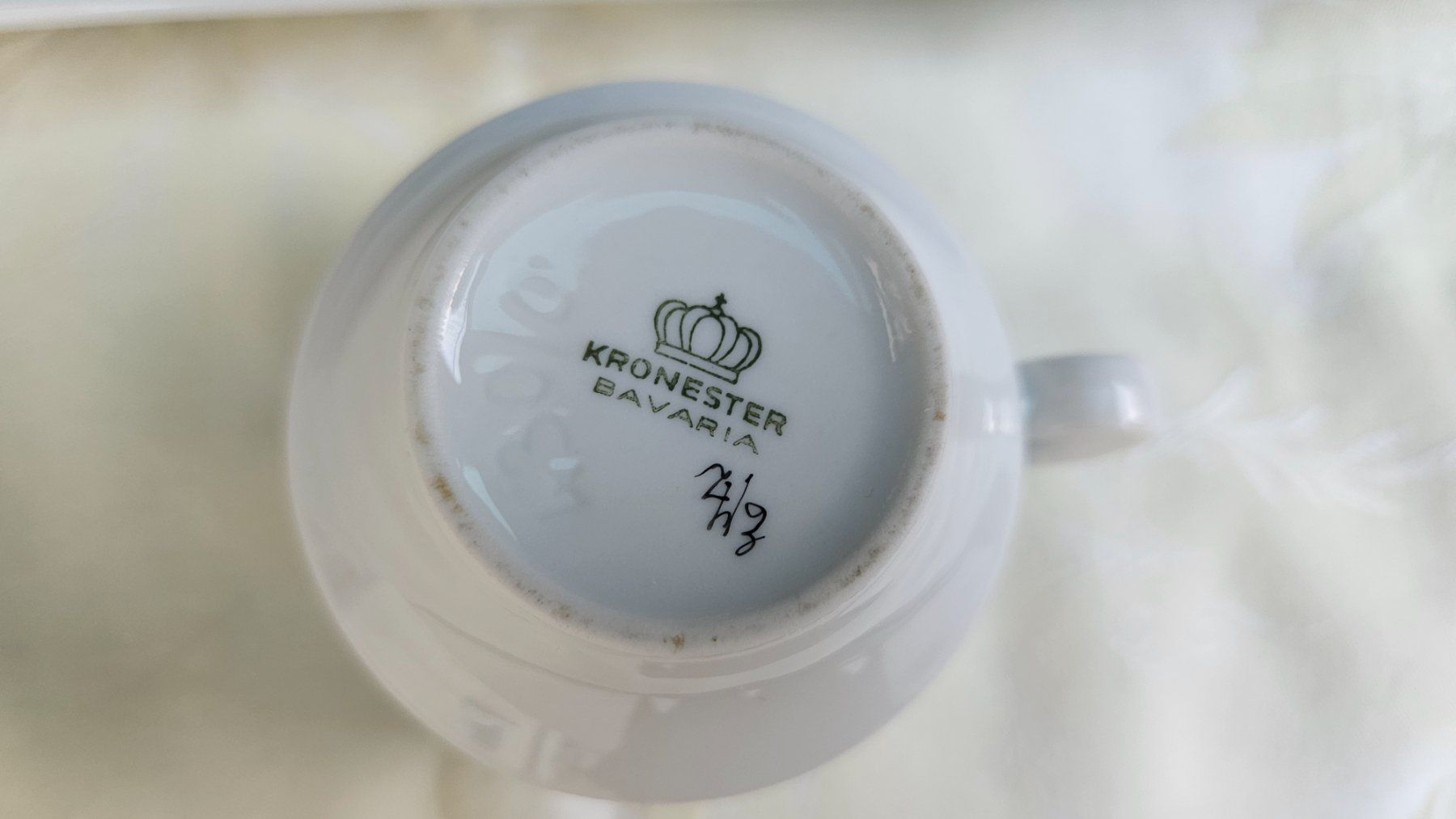 Set di piatti: Set di porcellana per il caffè Kronester Bavaria – Usato da Melano venduto da H-Sara 2