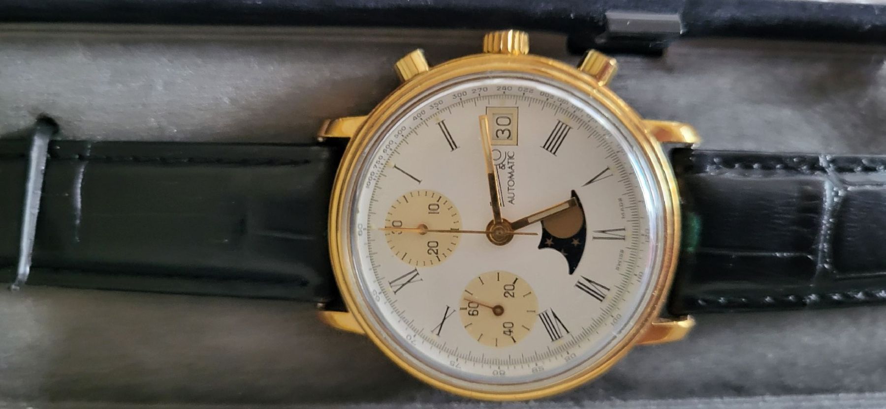 Eberhard & Co. Orologi: Eberhard chronographe Tachymètre - Edition limitée – Nuovo (secondo la descrizione) da Rances venduto da JEA09 4