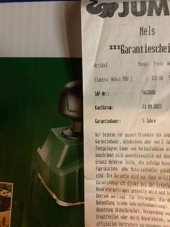 Bosch Tutti gli attrezzi: HOBELN – Usato da Triesen venduto da bla_zl55 1