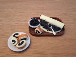 Puppenhaus Mohnstrudel Back Set