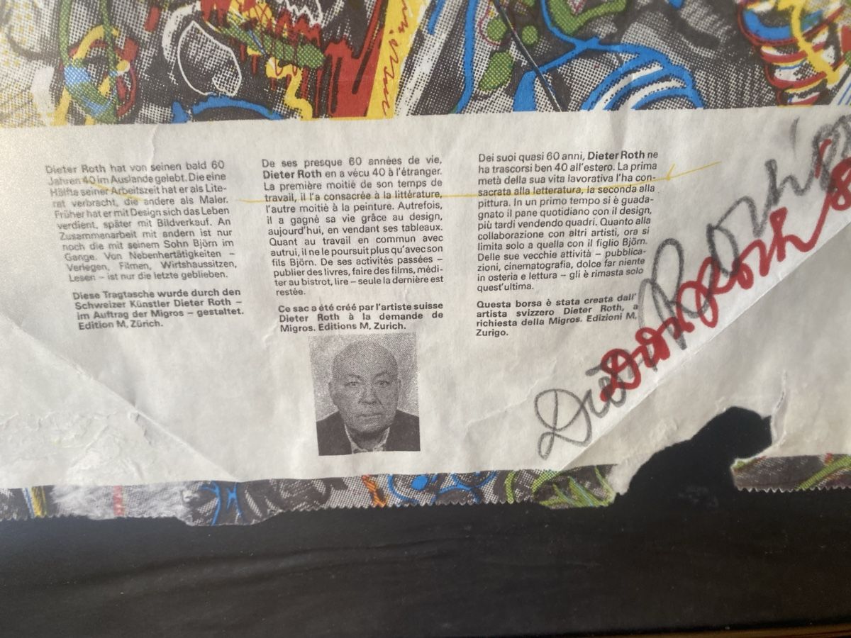 Gemälde: Oeuvre Dieter Roth 34/150 – Gebraucht aus Lausanne von Csamadhi 1