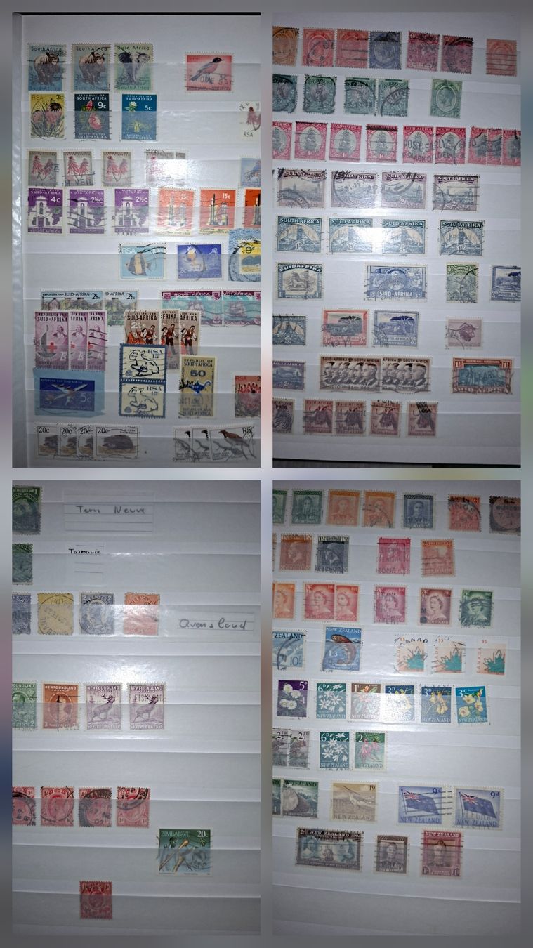 Alle Briefmarken: Diverse Briefmarken Ausland – Gebraucht aus Balgach von SIMEON27 3