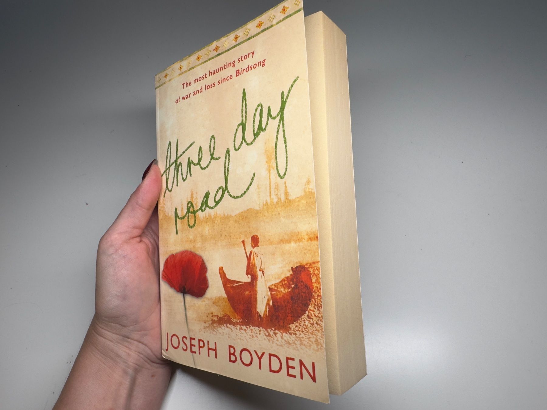 Libri: NOVEL: Joseph Boyden, Three day road – Usato da Grosswangen venduto da English_books 1