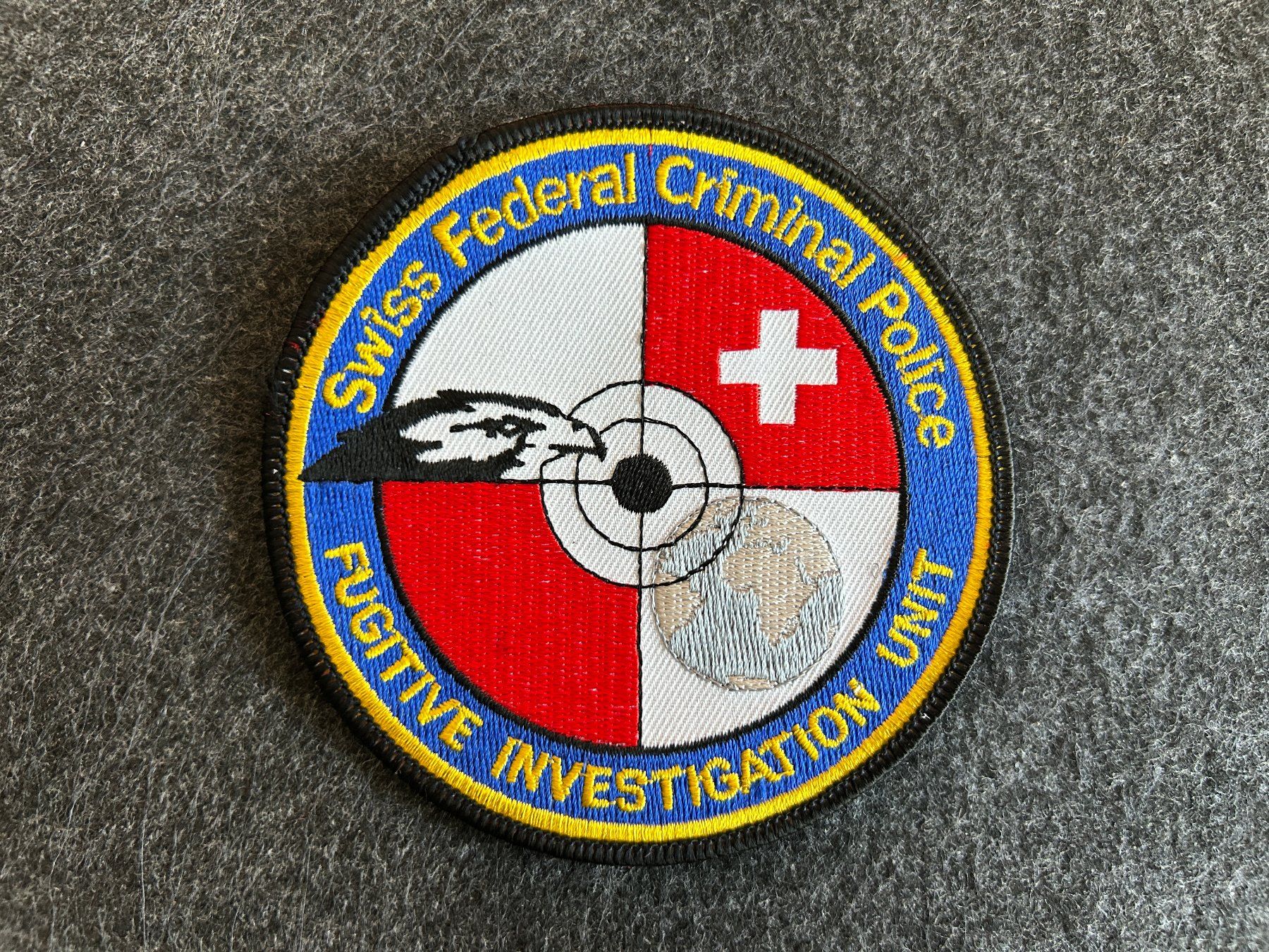 Plaquettes & Badges: Patch fedpol Fugitive Investigation Unit – D'occasion à Berikon par DGC-1995