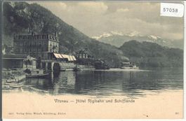 Vitznau - Hotel Rigibahn und Schifflände