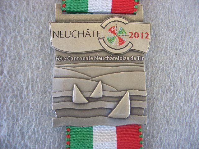 Medaglie: SCHÜTZENABZEICHEN NEUENBURG 2012 – Usato da Thürnen venduto da Chluuri 1