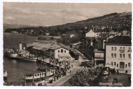 RORSCHACH Hafen - Bahnhof-Restaurant - Bahn - Dampfschiff