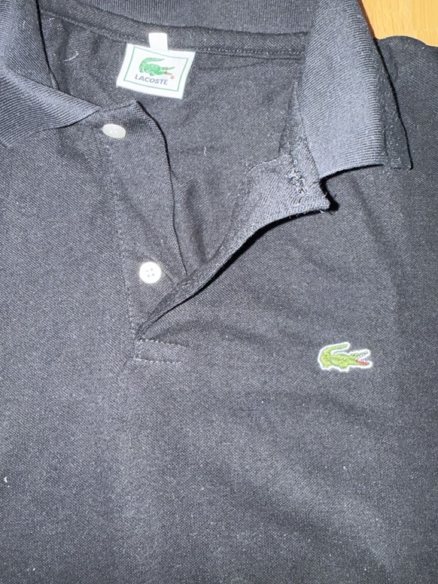Lacoste Magliette Polo: Lacoste Polo Shirt Schwarz Grösse M – Usato da Winterthur venduto da Winti_Deal 2