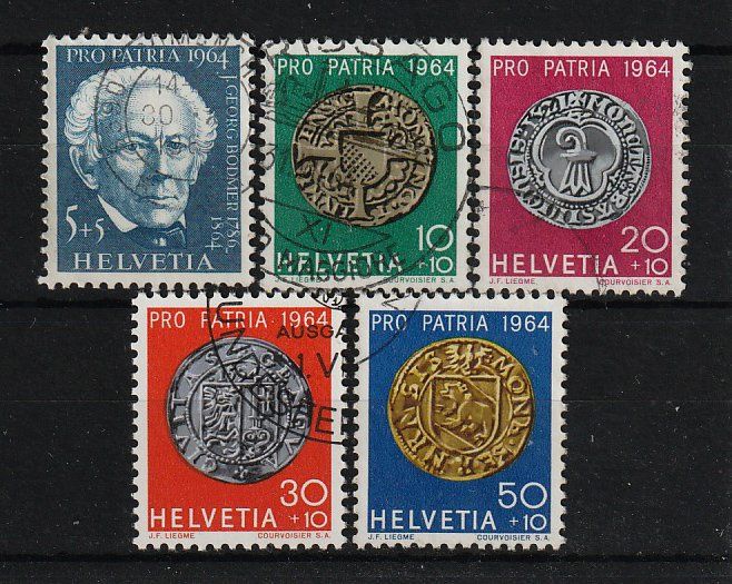 Tutti i francobolli: 1964 Serie Pro Patria – Usato da Arlesheim venduto da gaugi43
