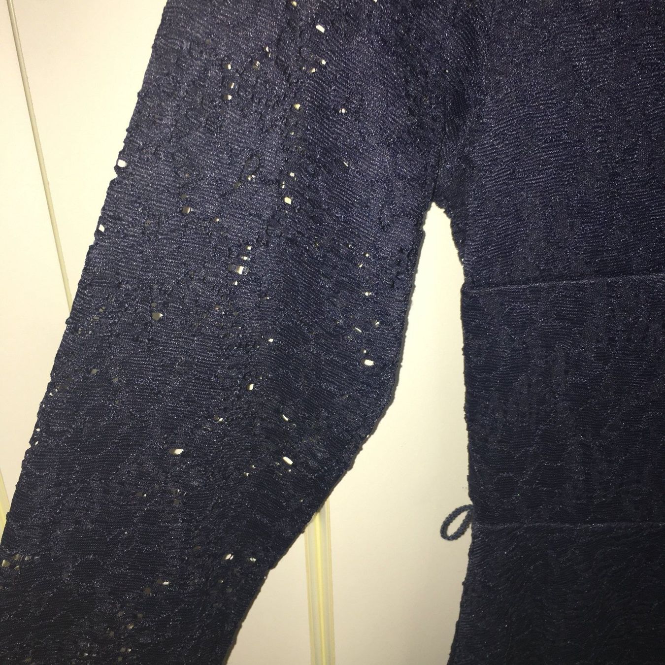 Kleider: Spitzenkleid, dunkelblau, Gr. S, m.Gürtel – Gebraucht aus Arni AG von Mimo007 3